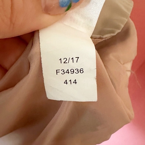 French Connection Khaki Rain Jacket Small - Picture 7 of 11